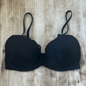 PINK Victoria's Secret Black Lace Bra